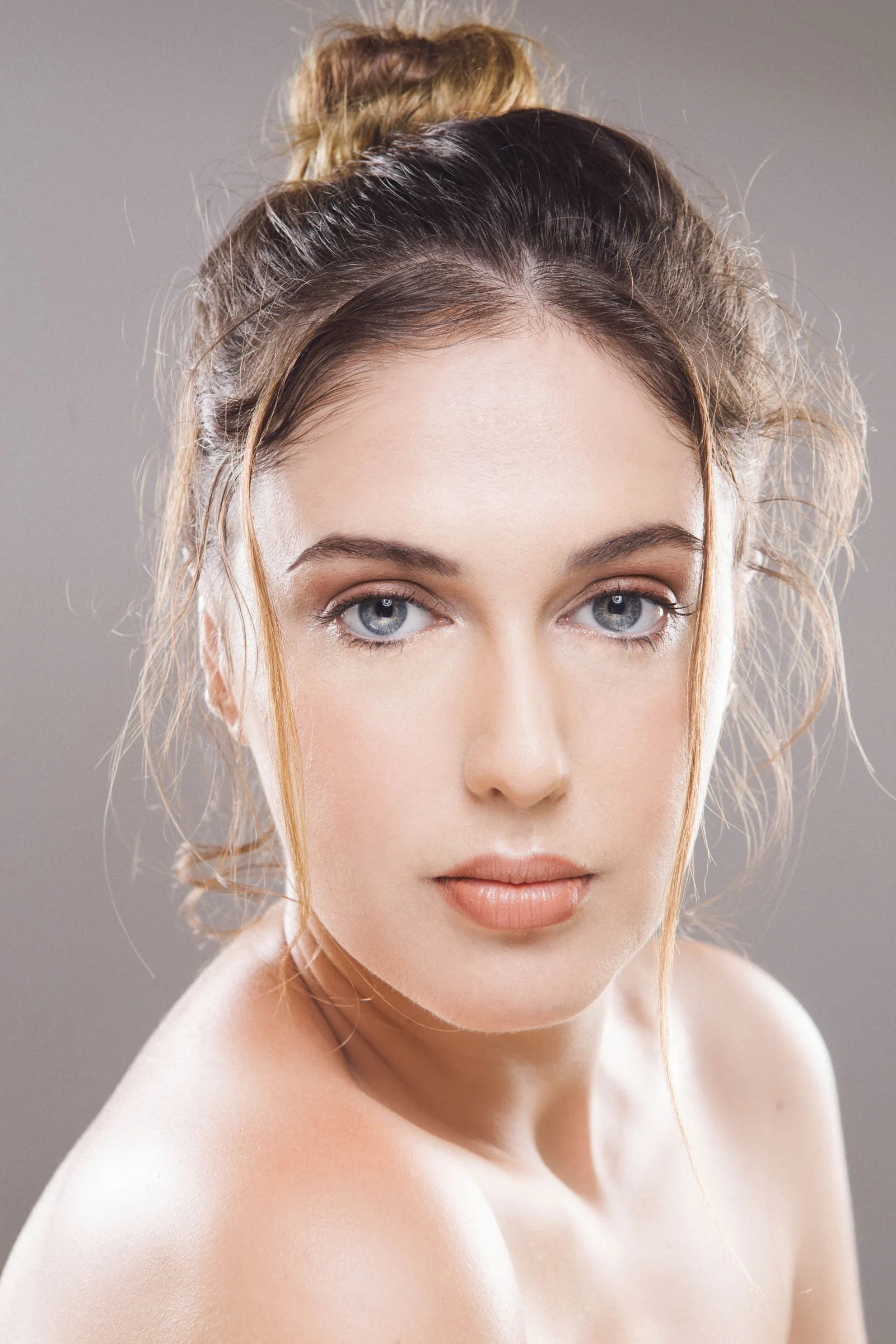 Retrato de belleza natural